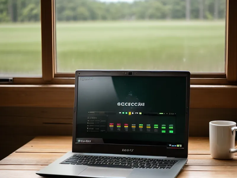A laptop showing a security dashboard with reading glasses on the keyboard.