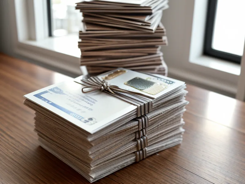 A stack of bank statements and receipts used to track fraud.