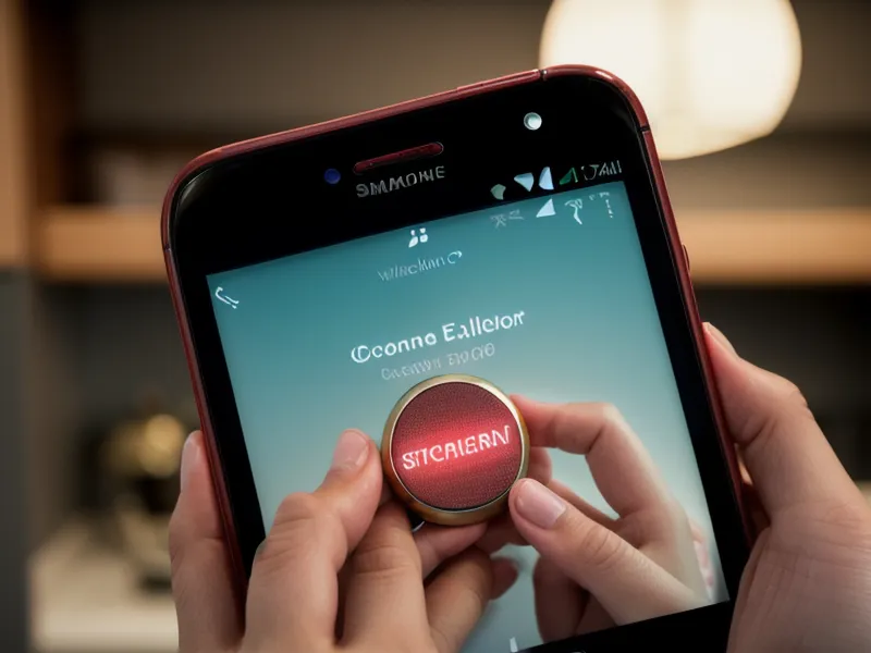 A smartphone showing a red security alert for a credit breach.