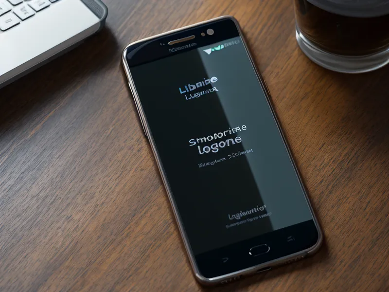 A smartphone on a table showing a session expired notification.