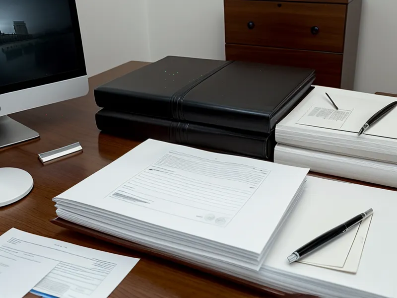 IRS Identity Theft Affidavit Form 14039 on a desk with a laptop.